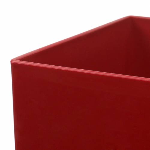 Floristik24 Vase végétal rouge Milano Diamond 11l 20cm