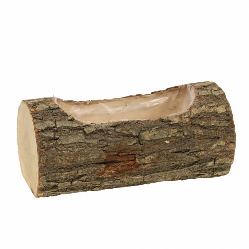 Floristik24 Jardinière bois d'orme 20cm x 11cm H9cm
