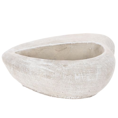 Pot de fleurs en forme de cœur, en pierre reconstituée, pot décoratif, 17 cm | Floristik24.be