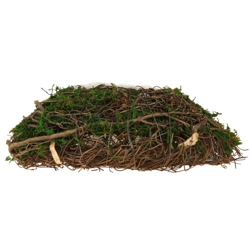 Article Coussin végétal en mousse de vigne naturelle 20 × 20 × 6,5 cm