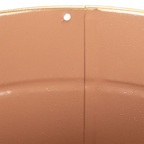 Article Pot de fleurs en métal, Ø 17 cm, H 14,5 cm, lot de 4