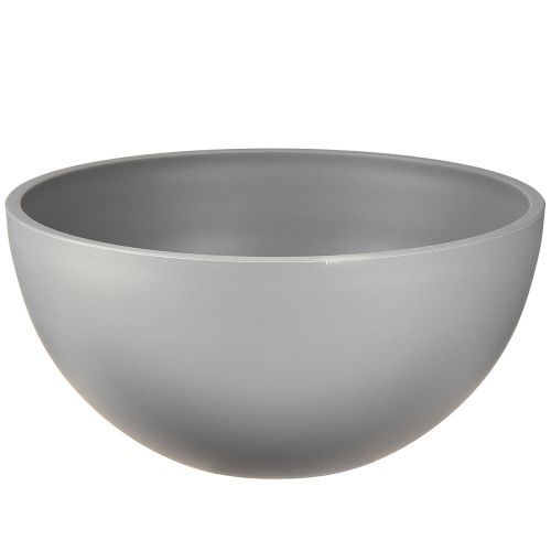 Pot de fleurs en plastique gris Ø25cm H12cm
