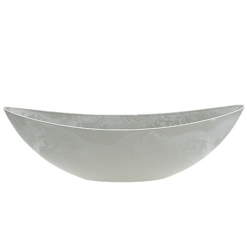 Article Jardinière 39 cm x 12,5 cm H 13 cm gris clair, 1 pièce