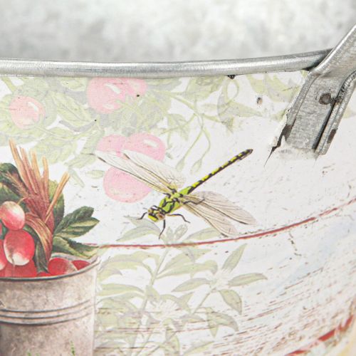 Article Jardinière ovale en métal Fresh Garden 34,5 x 14 x 15,5 cm