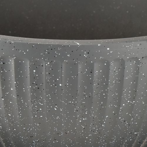 Article Jardinière plastique anthracite Ø35cm H16,5cm