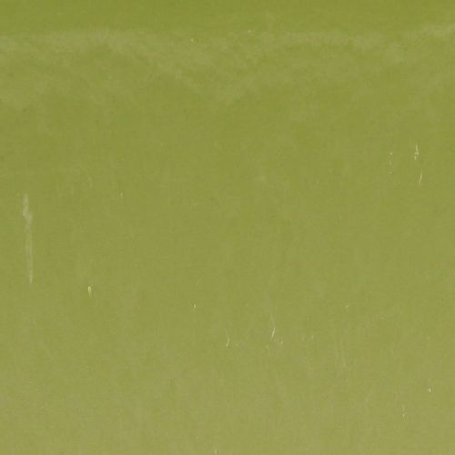 Article Lot de 3 pots de fleurs ovales en plastique vert, 20 x 10 x 11 cm