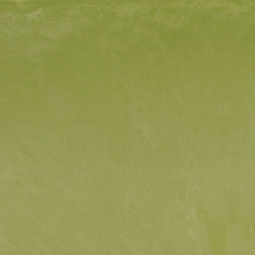 Article Bol à plantes ovale vert en plastique 27×11×10cm 3pcs