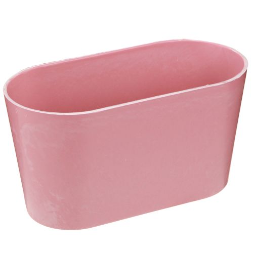 Article Bol à plantes ovale rose bol décoratif plastique 20×10×11cm 3pcs
