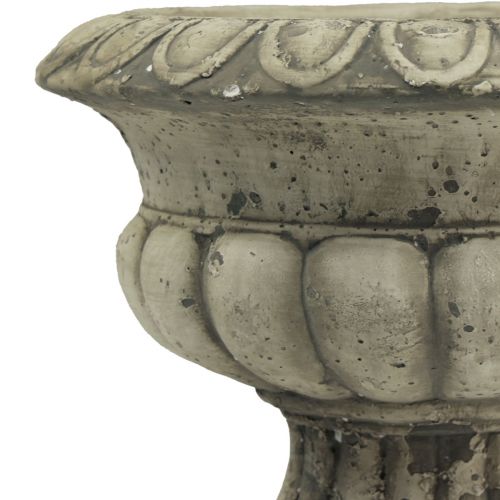 Article Bol à plantes cache-pot trophée béton antique Ø20cm H16,5cm