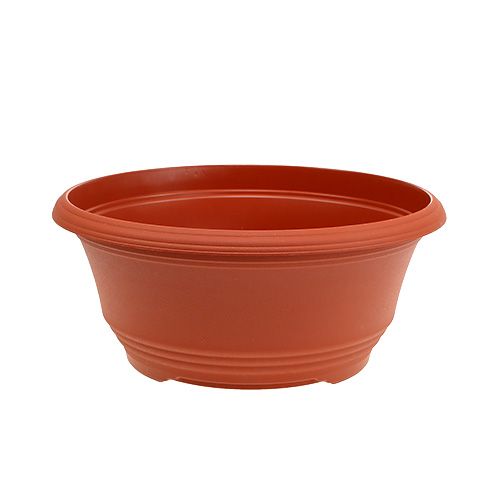 Bol à planter en plastique Ø20cm terre cuite 1 pièce