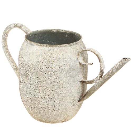 Floristik24 Pot de fleurs Arrosoir Décoration Métal Antique 32x11x18cm