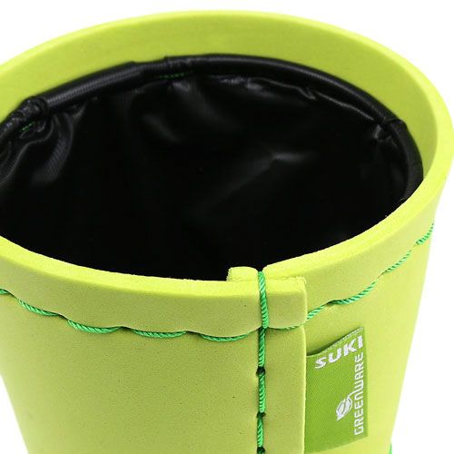 Floristik24 Cache-pot vert clair Ø12cm H10cm, 1p