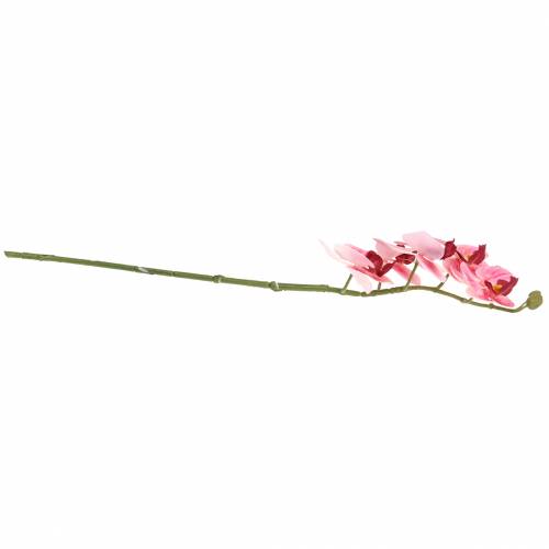 Floristik24 Branche d&#39;orchidée artificielle Phaelaenopsis rose H49cm