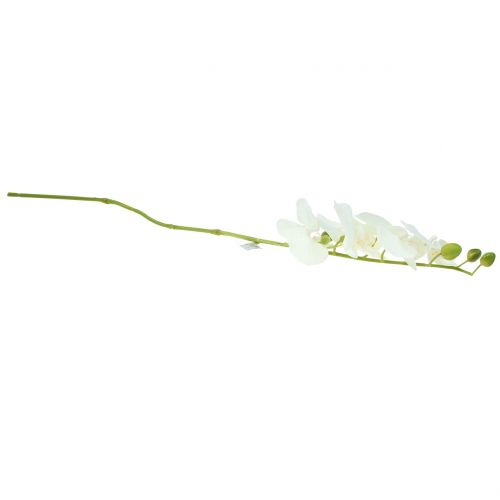 Floristik24 Orchidée Phalaenopsis blanche artificielle 80cm