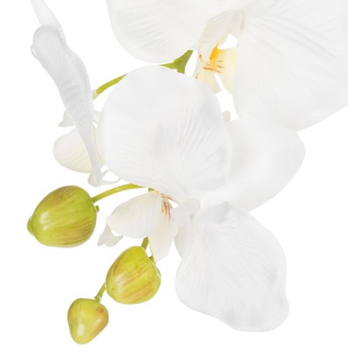 Article Orchidée artificielle, d'un réalisme saisissant, idéale pour la décoration de bureau et de salon, 62 cm