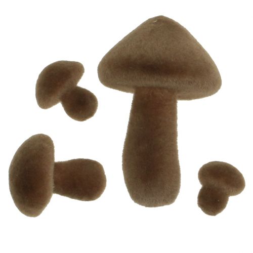 Floristik24 Champignons brun floqués 12 p.