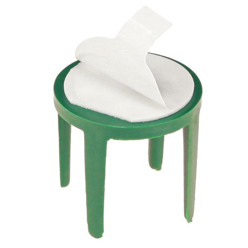 Article Porte-épingles avec tampon adhésif support en mousse florale vert Ø3cm 50 pcs