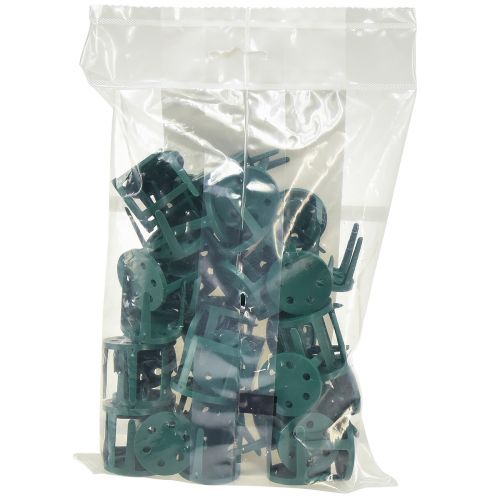 Article Porte-épingles support de composition florale pour mousse florale vert 3cm 50 pcs