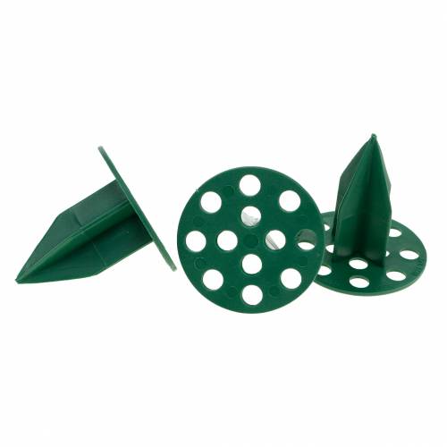 Article OASIS® Plastic Pini Extra bougeoir vert Ø4.7cm 50 pièces