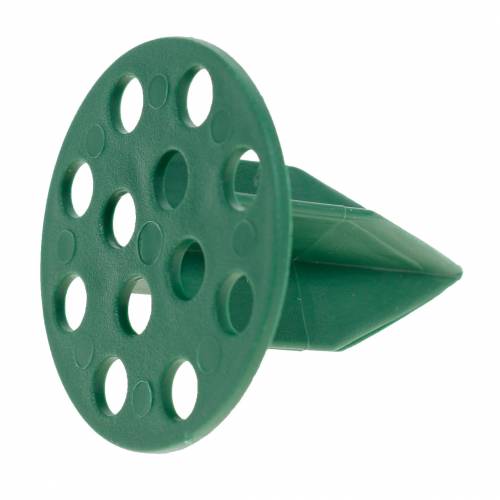 Article OASIS® Plastic Pini Extra bougeoir vert Ø4.7cm 50 pièces