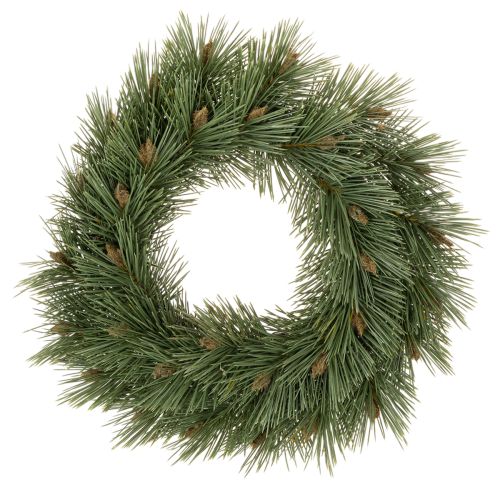 Couronne artificielle de branches de pin avec petites pommes de pin, 40 cm acheter | Floristik24.be