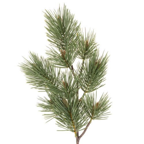 Branche de pin artificielle imitant une branche de sapin décorative, 55 cm, lot de 3 | Floristik24.be