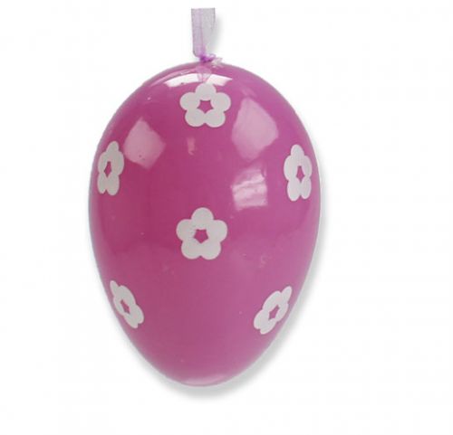 Floristik24 Oeufs de Pâques décoratifs en plastique à suspendre 9cm 12pcs