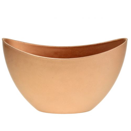 Floristik24 Bol décoratif cuivre 20cm x 9cm H12cm 1 pièce