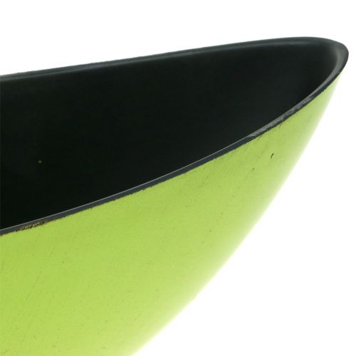Floristik24 Jardinière déco-verte 39cm x 12cm H13cm