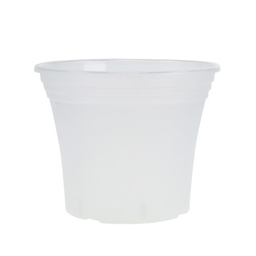 Floristik24 Pot en plastique “Irys” transparent Ø17cm 1 pce