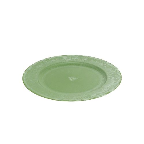 Article Assiette de présentation verte Ø25cm