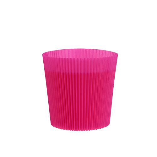Floristik24 Poignets plissés Cerise 8,5cm 100 pièces