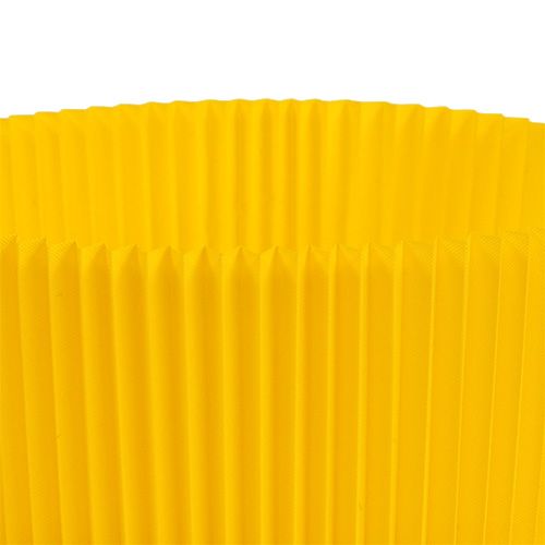 Article Poignets plissés jaune 12,5cm 100 pièces