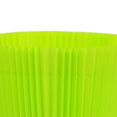 Article Poignets plissés vert clair 12,5cm 100 pièces
