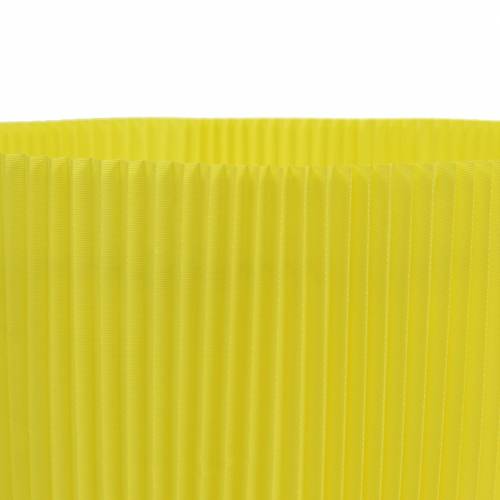 Article Poignets plissés jaune 14.5cm (100pcs.)