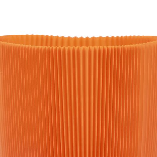 Article Poignets plissés pour pots de fleurs orange 12,5cm 100 pcs