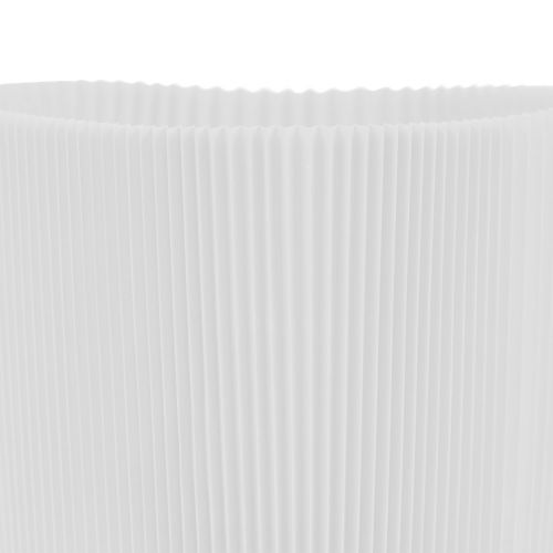 Article Poignets plissés pour pots de fleurs blanc 14,5cm 100 pièces