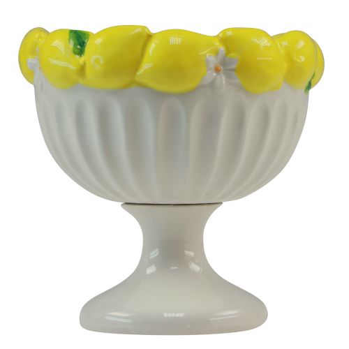 Floristik24 Tasse bol céramique bol décoratif citron Ø14,5cm H14cm