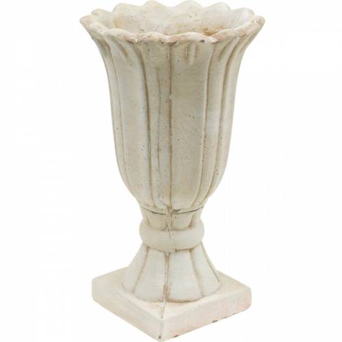 Floristik24 Jardinière, coupe tulipe, gobelet décoratif, amphore à planter Ø14,5cm H25,5cm