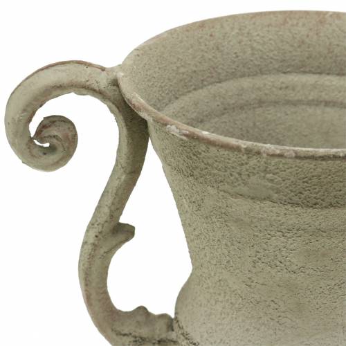 Floristik24 Tasse bol gris Ø11cm H19cm