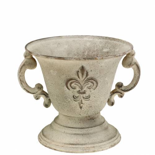 Floristik24 Trophée Bol Vintage Crème Ø15cm H13.5cm