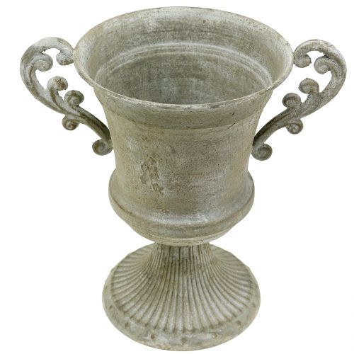 Article Coupe antique gris Ø16,8cm H24,8cm