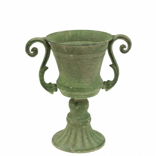 Floristik24 Bol Trophée Vert Ø11cm H19cm