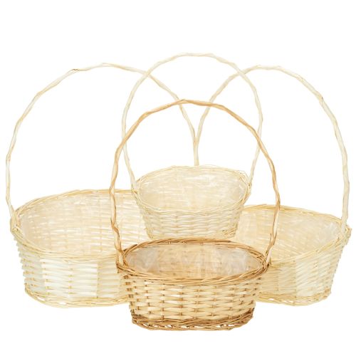 Panier cadeau à anse en osier, tailles variées acheter | Floristik24.be