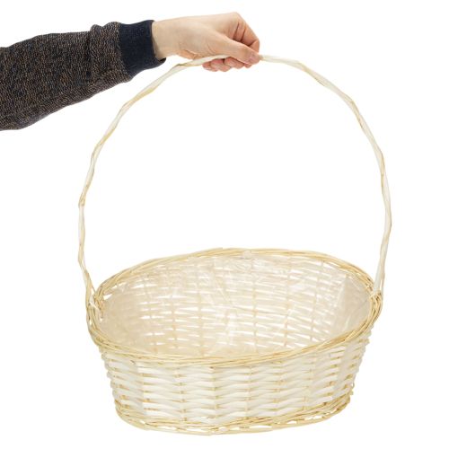 Panier cadeau panier en osier 44cm x 36cm | Floristik24.be