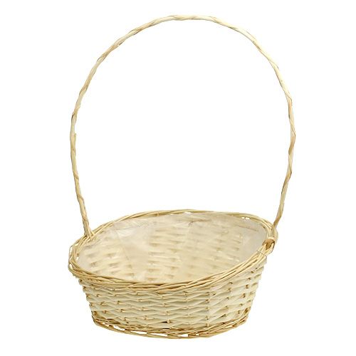 Floristik24 Panier cadeau environ 38 cm x 27 cm brillant