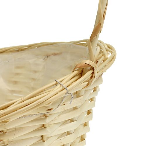 Article Panier cadeau environ 38 cm x 27 cm brillant