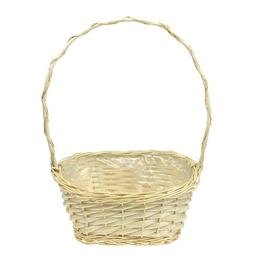 Floristik24 Panier cadeau environ 30 cm x 23 cm lumineux