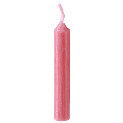 Bougies poupée 10mm rouge Bougies Wiedemann 65/10 50 pièces