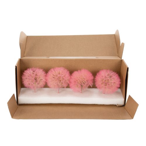 Article Branche décorative de fleurs, motif pissenlit, pour une décoration intérieure élégante, 50 cm, lot de 4